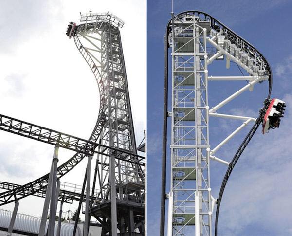 Takabisha là tàu lượn siêu tốc tại Công viên giải trí Fuji-Q Highland ở Yamanashi, Nhật Bản